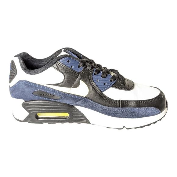 NIKE Air Max 90 "Midnight Navy Bolt" Running Shoes Size 6.5Y/W8 - Picture 7 of 12